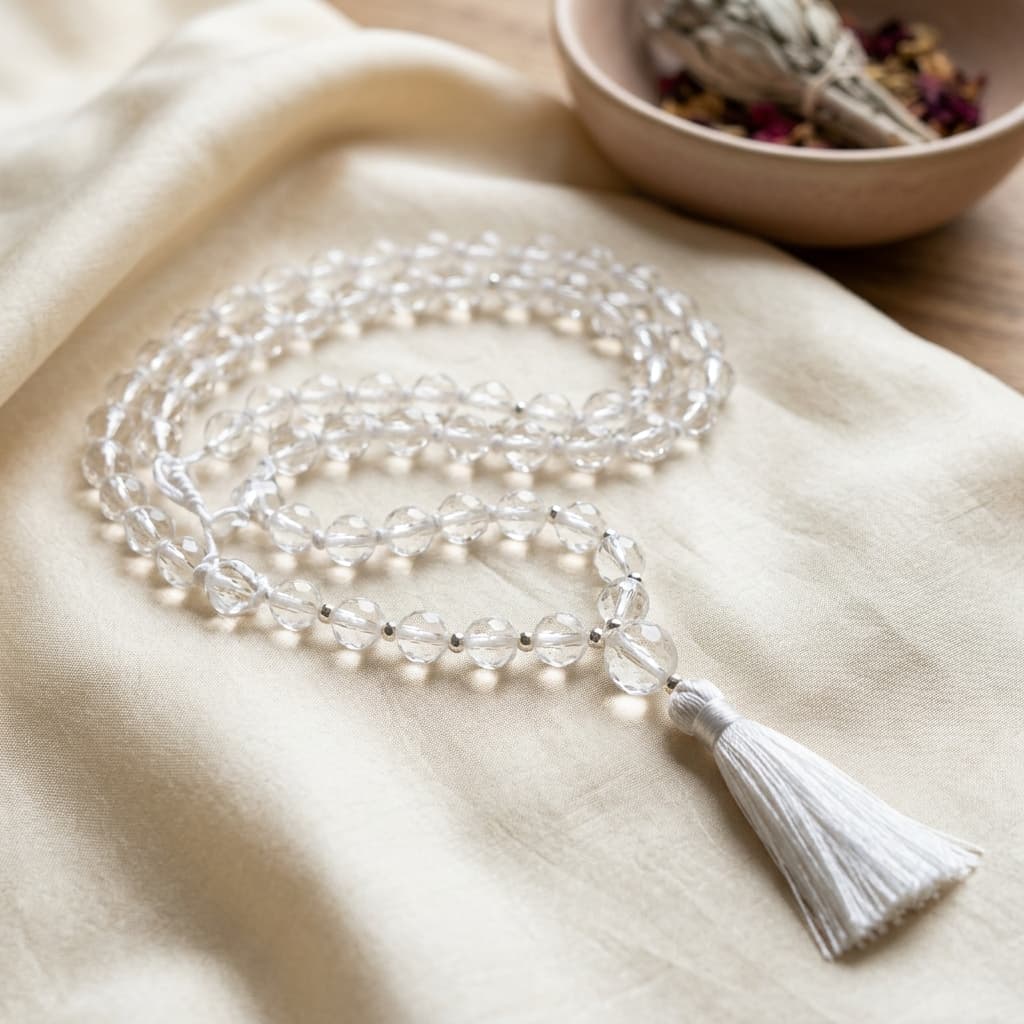 crystal gems stone mala